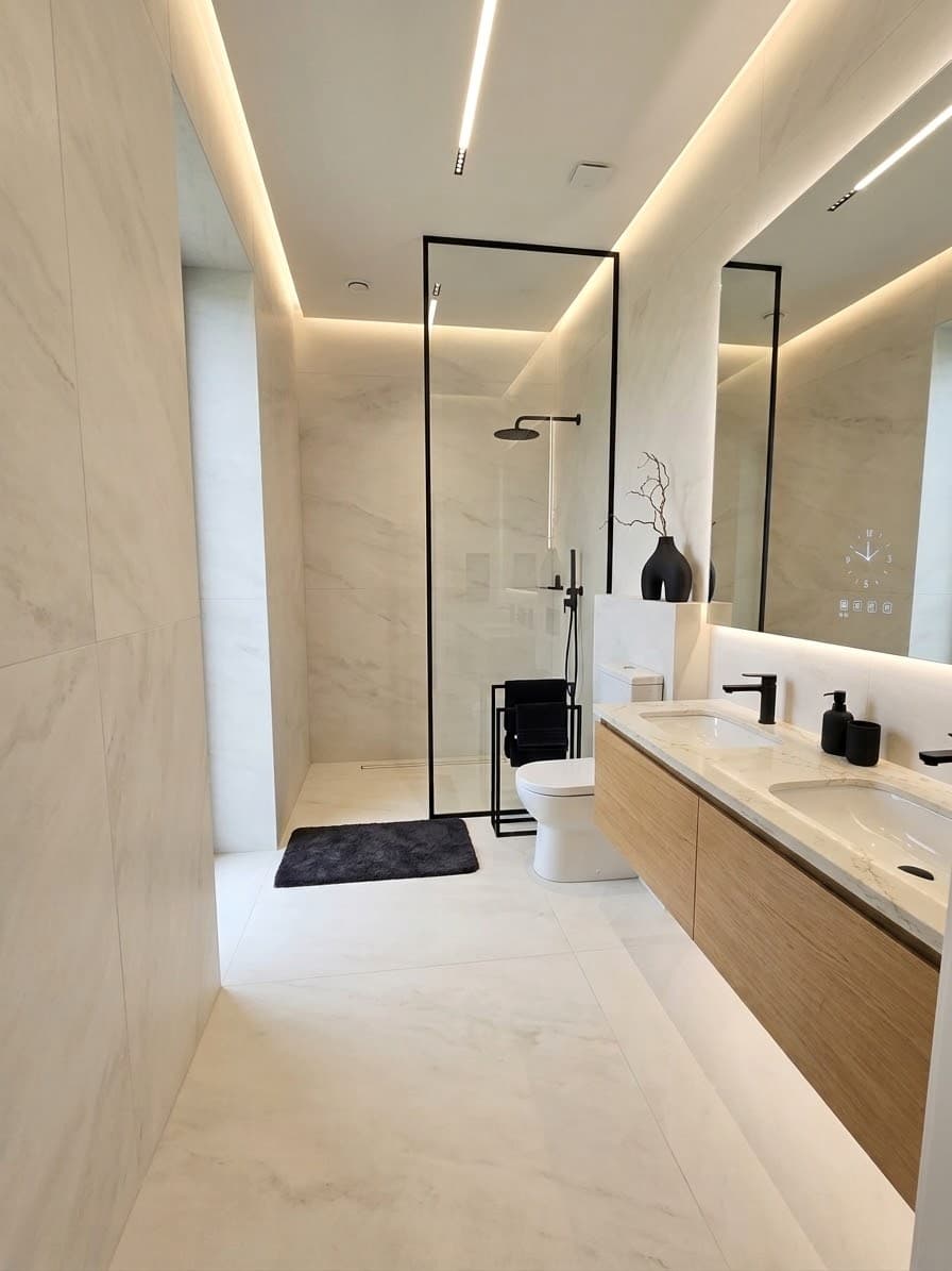 East Wing top-floor master ensuite bathroom